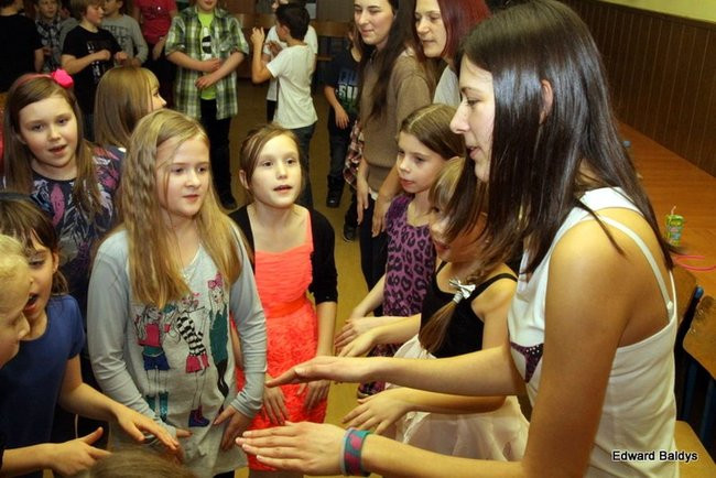 Dyskoteka trzecioklasistów w 