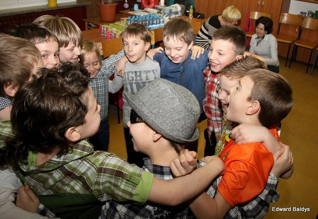 Dyskoteka trzecioklasistów w 