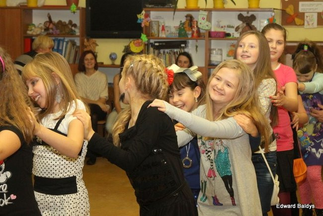 Dyskoteka trzecioklasistów w 