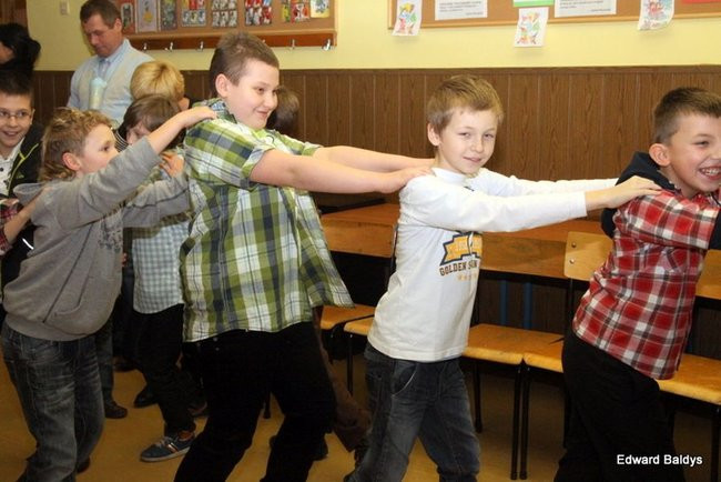 Dyskoteka trzecioklasistów w 