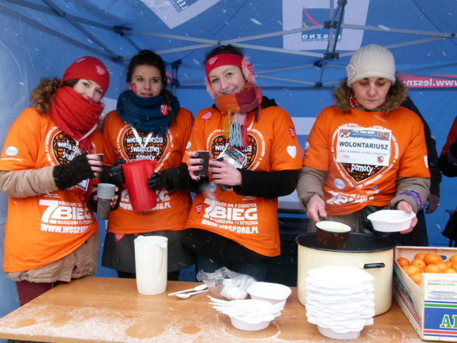 Orkiestrowe bieganie w Karczmie Borowej (zdjęcia)