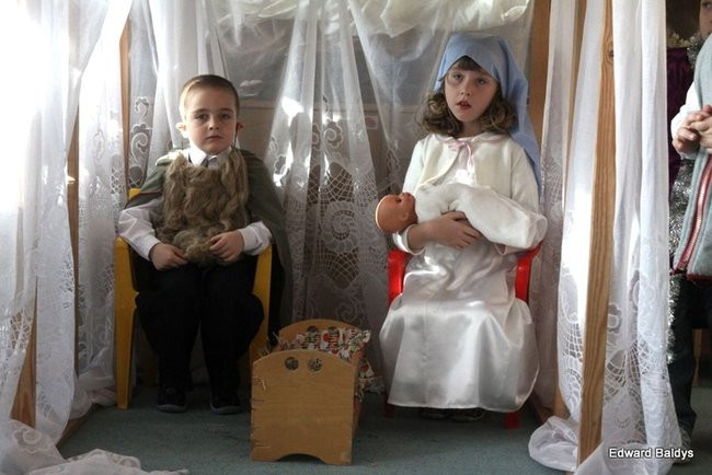 Jasełka dla babci i dziadka w Kątach (zdjęcia)