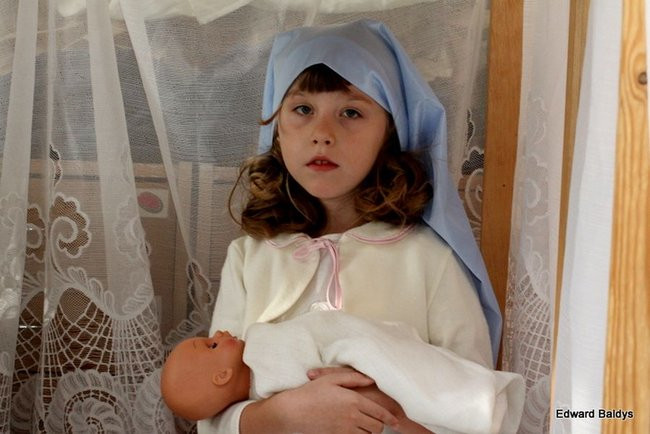 Jasełka dla babci i dziadka w Kątach (zdjęcia)