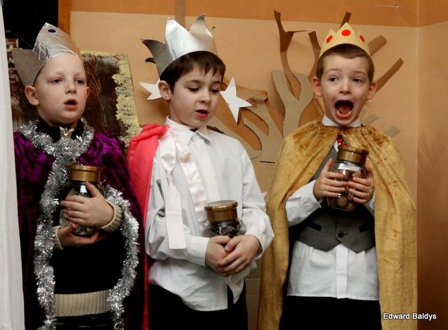 Jasełka dla babci i dziadka w Kątach (zdjęcia)