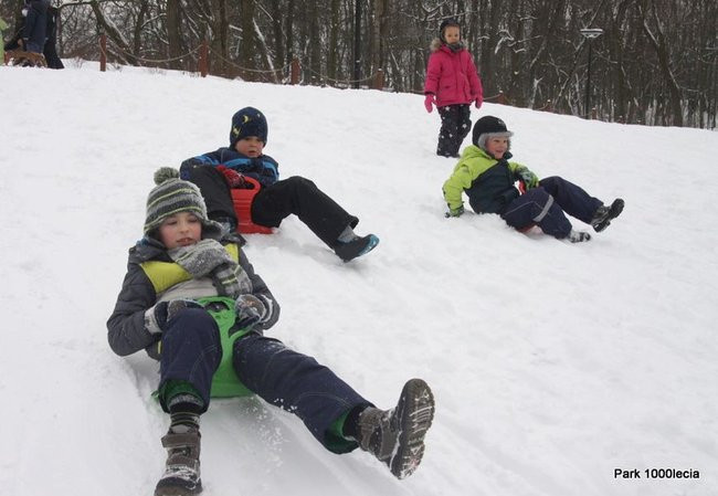 Białe ferie w mieście (zdjęcia)