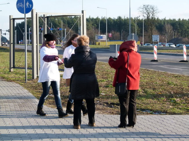 Proszą o wyrozumiałość dla chorych (zdjęcia)