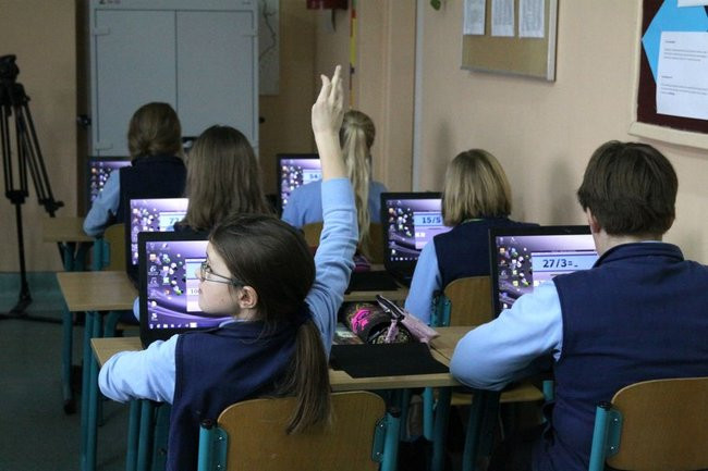 Lekcja z laptopami (zdjęcia)