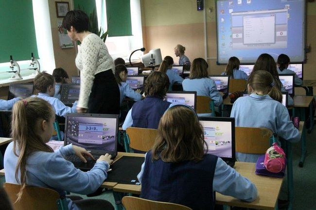 Lekcja z laptopami (zdjęcia)