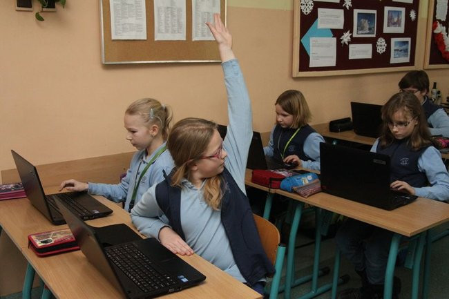 Lekcja z laptopami (zdjęcia)