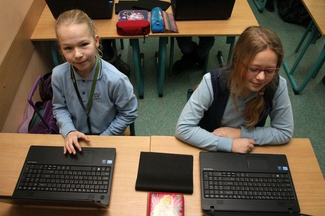 Lekcja z laptopami (zdjęcia)