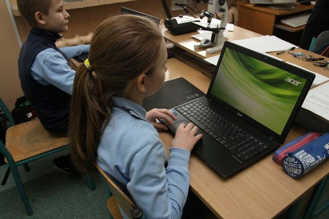 Lekcja z laptopami (zdjęcia)