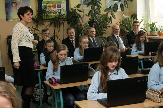 Lekcja z laptopami (zdjęcia)