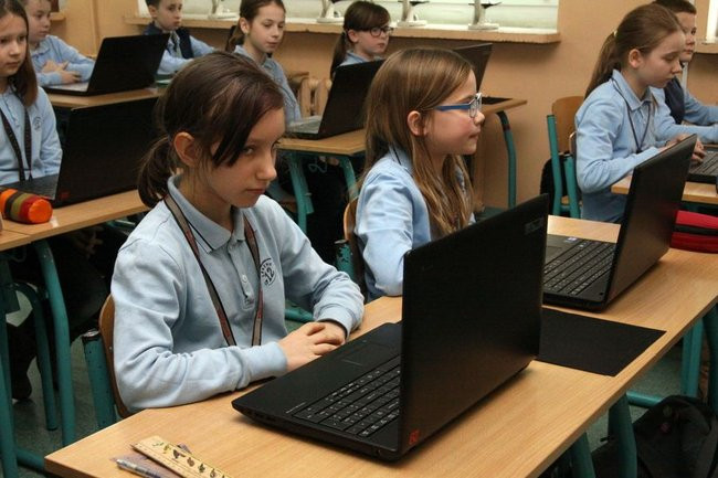 Lekcja z laptopami (zdjęcia)