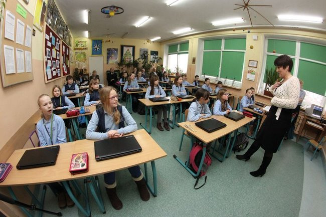 Lekcja z laptopami (zdjęcia)