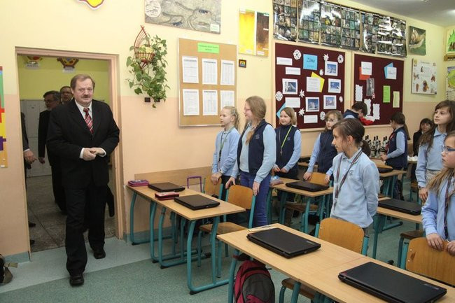 Lekcja z laptopami (zdjęcia)