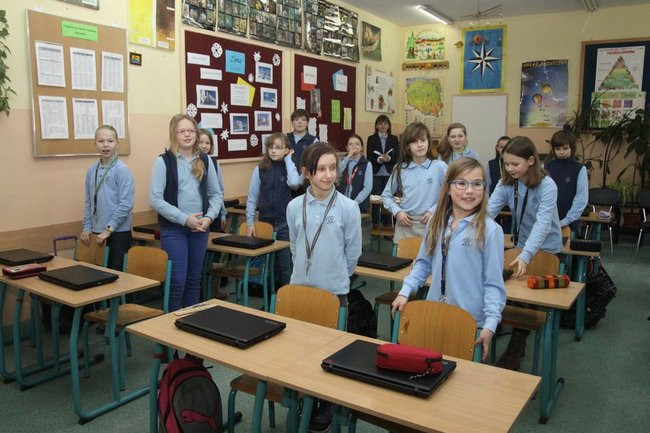 Lekcja z laptopami (zdjęcia)