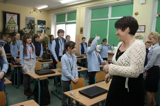 Lekcja z laptopami (zdjęcia)