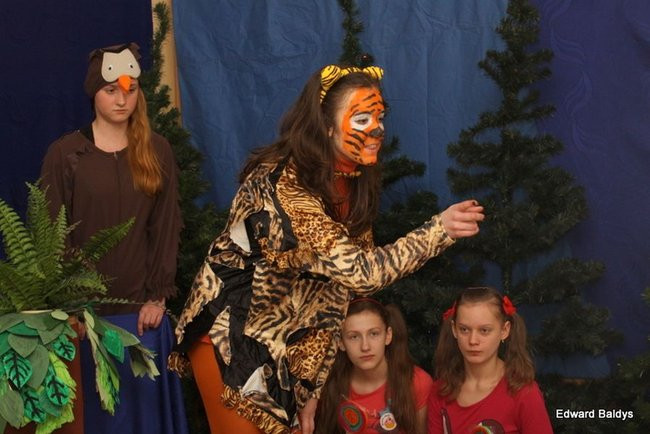 Miś Eryk na drodze (zdjęcia)