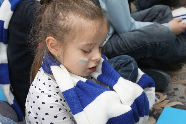 Żużlowcy w przedszkolu Elżbietanek (zdjęcia)