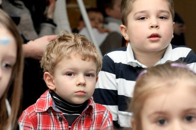 Żużlowcy w przedszkolu Elżbietanek (zdjęcia)