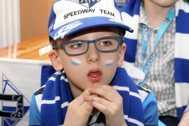 Żużlowcy w przedszkolu Elżbietanek (zdjęcia)