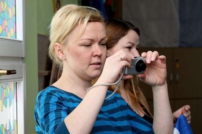 Żużlowcy w przedszkolu Elżbietanek (zdjęcia)