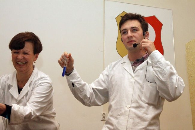 Noc Naukowców w I LO (zdjęcia)