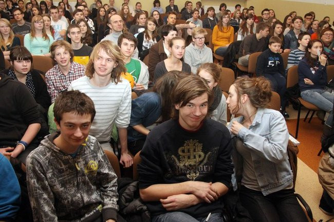 Noc Naukowców w I LO (zdjęcia)