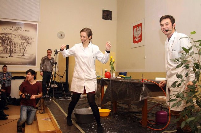 Noc Naukowców w I LO (zdjęcia)