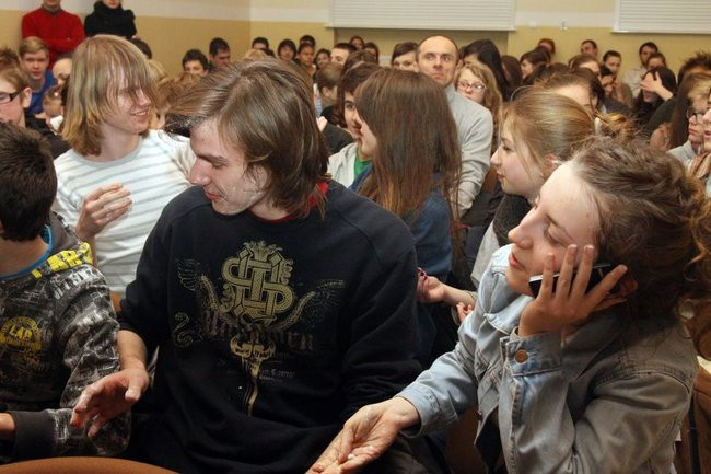 Noc Naukowców w I LO (zdjęcia)