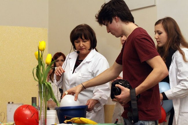 Noc Naukowców w I LO (zdjęcia)