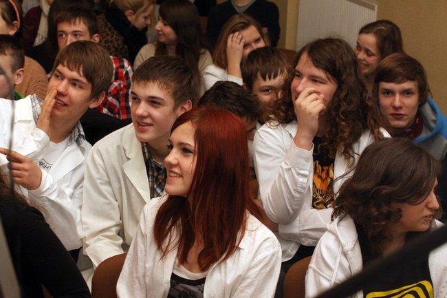 Noc Naukowców w I LO (zdjęcia)