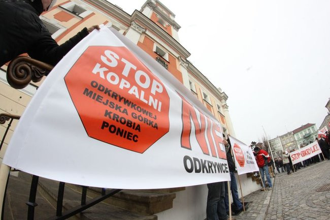 Precz z kopalnią! (zdjęcia)
