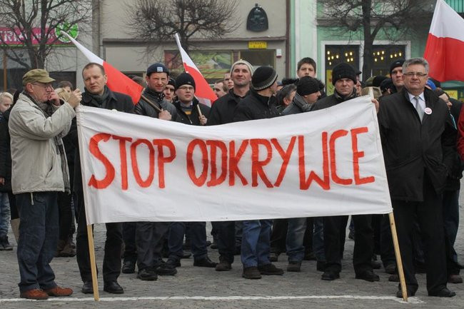 Precz z kopalnią! (zdjęcia)