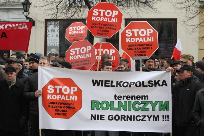 Precz z kopalnią! (zdjęcia)