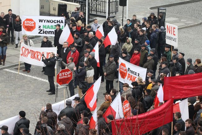 Precz z kopalnią! (zdjęcia)