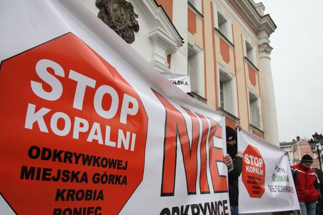 Precz z kopalnią! (zdjęcia)