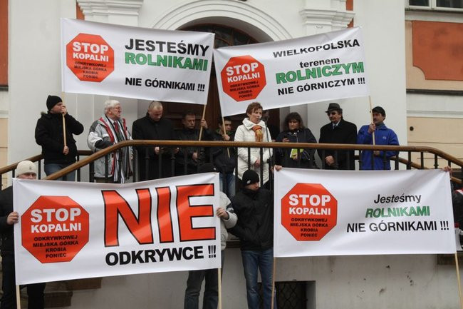 Precz z kopalnią! (zdjęcia)