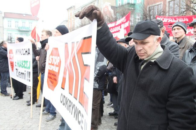 Precz z kopalnią! (zdjęcia)