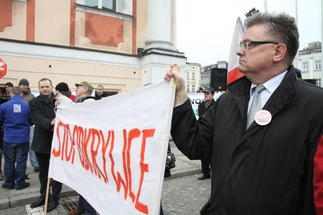 Precz z kopalnią! (zdjęcia)