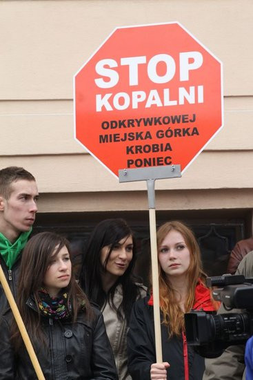 Precz z kopalnią! (zdjęcia)
