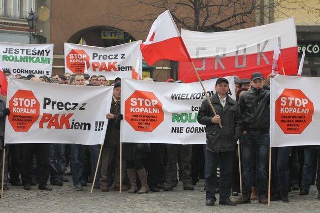 Precz z kopalnią! (zdjęcia)