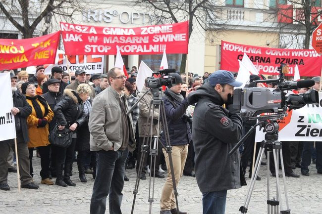 Precz z kopalnią! (zdjęcia)