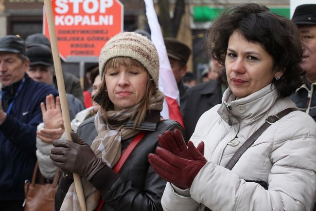 Precz z kopalnią! (zdjęcia)