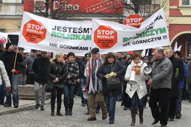 Precz z kopalnią! (zdjęcia)