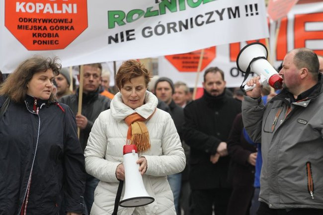 Precz z kopalnią! (zdjęcia)