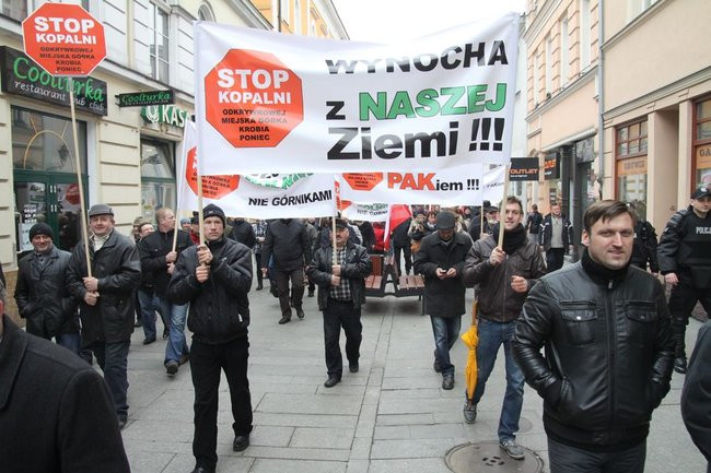 Precz z kopalnią! (zdjęcia)