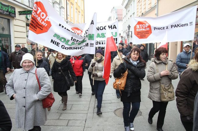 Precz z kopalnią! (zdjęcia)