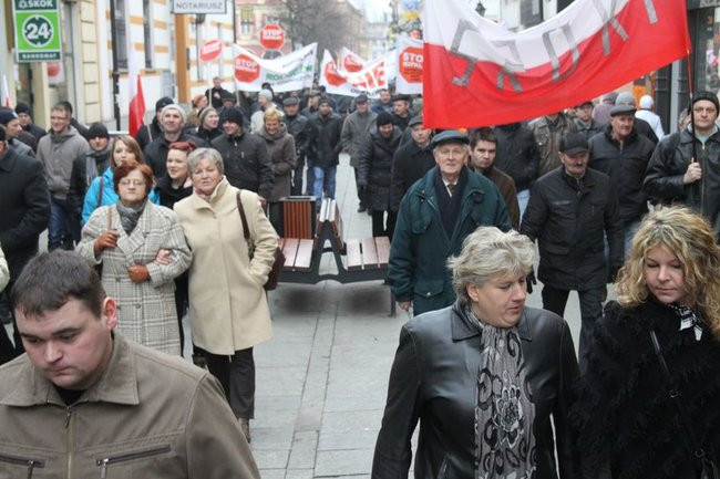 Precz z kopalnią! (zdjęcia)