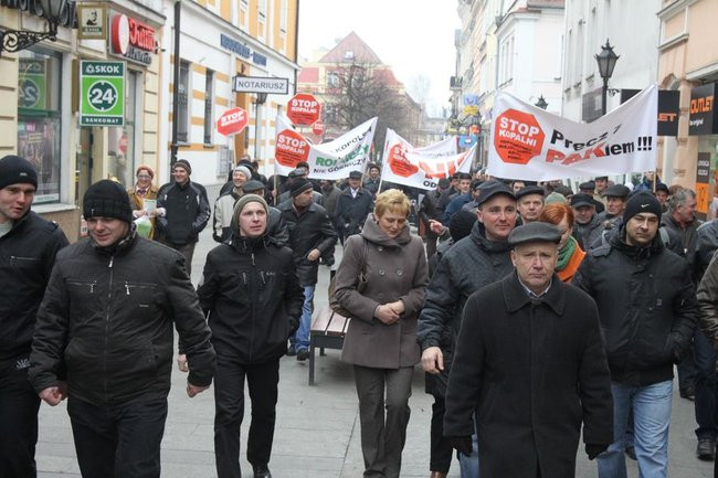 Precz z kopalnią! (zdjęcia)
